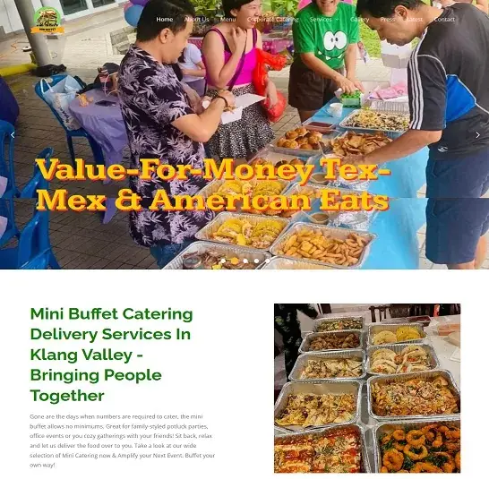 minicaterer my web design